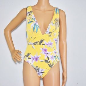 Sale! TiniBikini Swimwear one-piece Floral print Size L